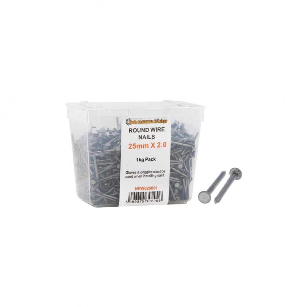 100x4.50mm Round Wire Nails 10kg Tub