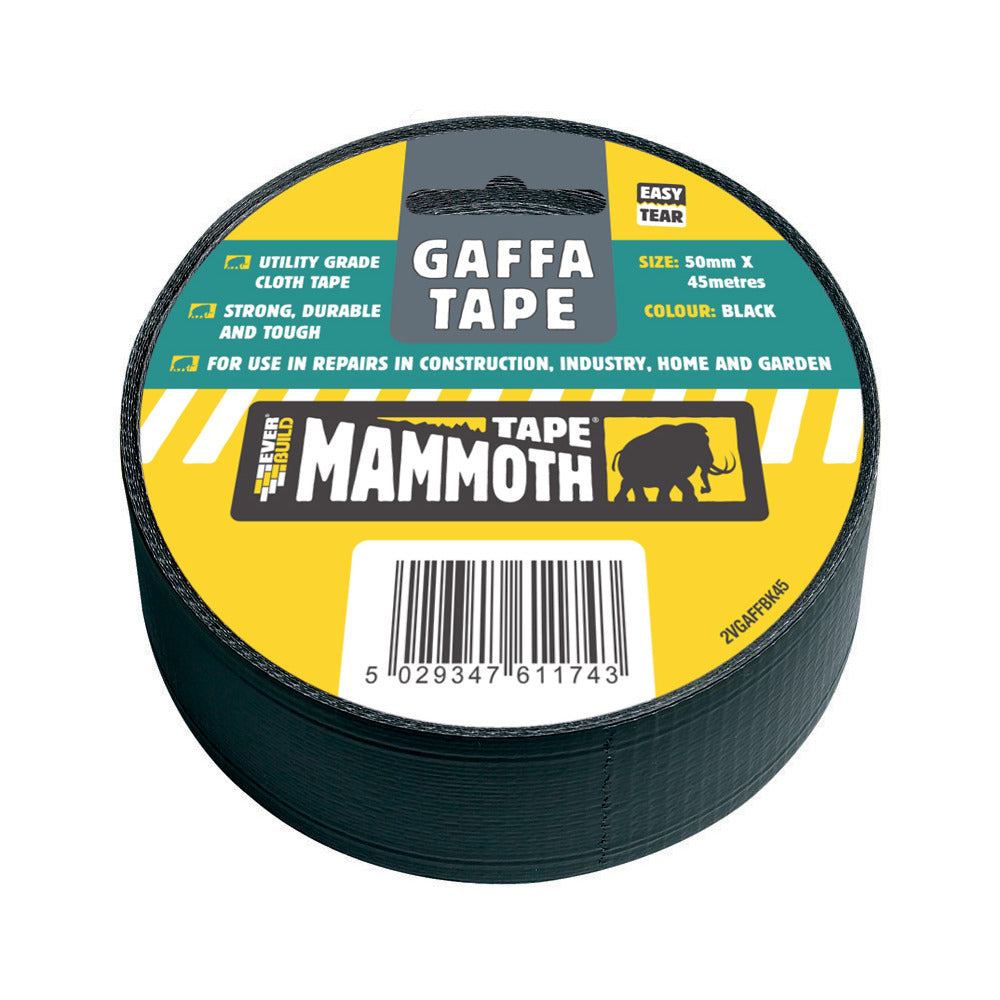 Everbuild Mammoth Gaffa Tape - 50mm x 45m