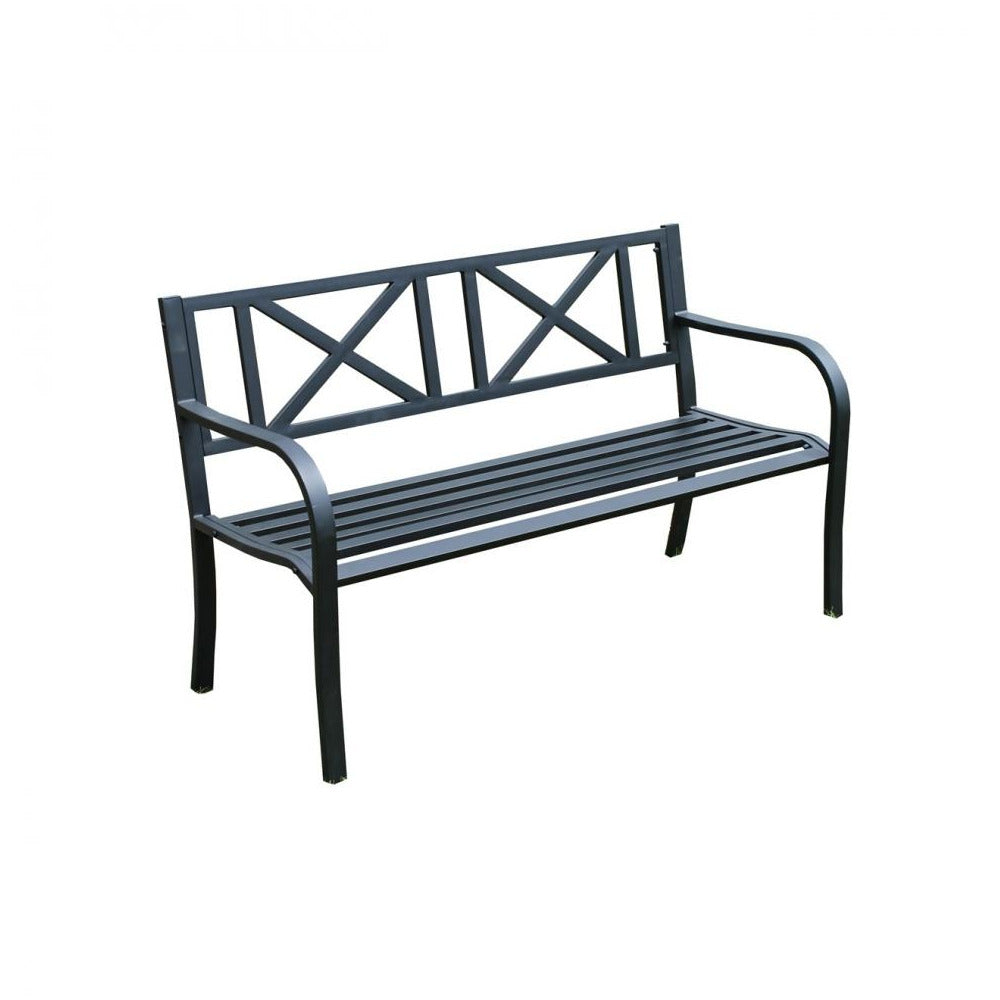 Culcita - Soft Cross Steel Park Bench