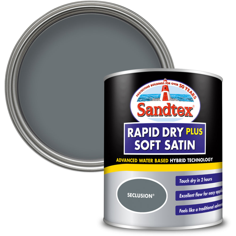 Sandtex Rapid Dry Satin Seclusion 750ml