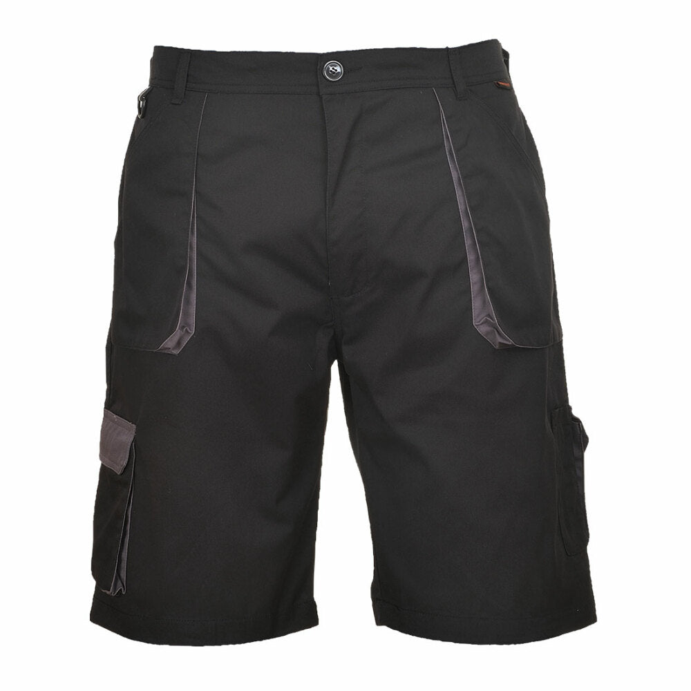 Portwest - Portwest Texo Contrast Shorts - Black