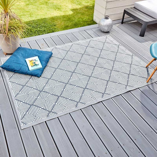 Outside In - Jumbo Alfresco Rugs, Delphi & Alexandria 150 x 210cm