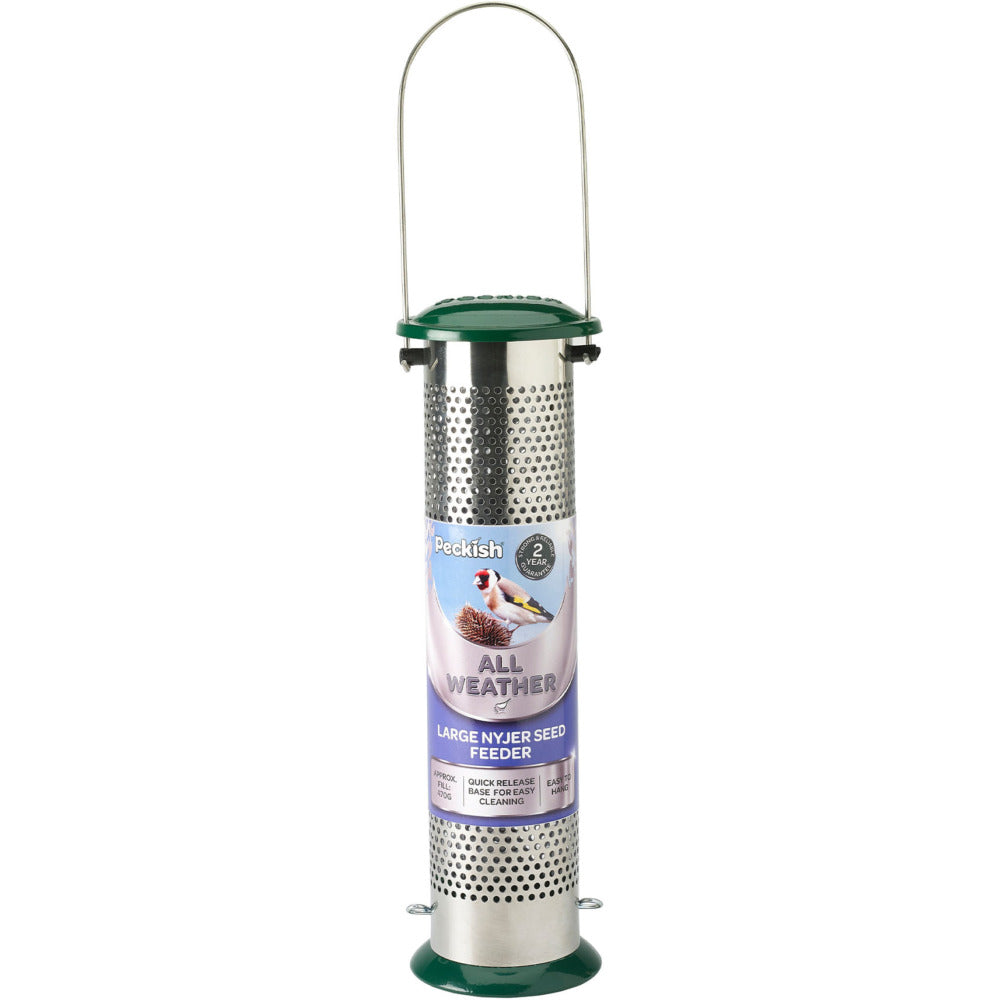 Peckish All Weather Large Nyjer Feeder