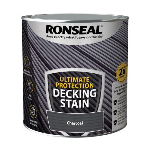 Ronseal Ultimate Protection Decking Stain Charcoal 2.5L