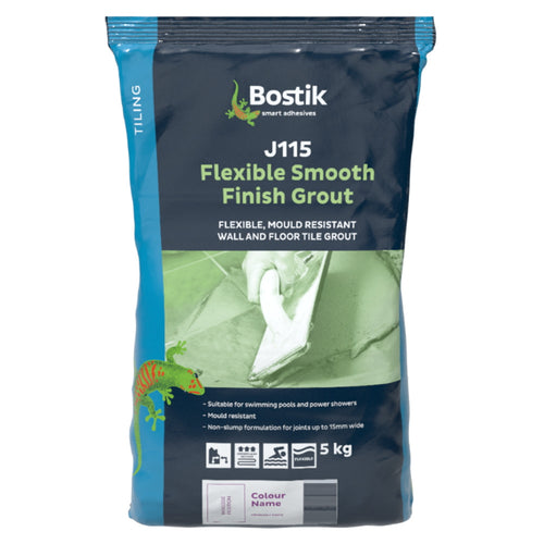 Bostik J115 Smooth Finish Grout Black 5kg