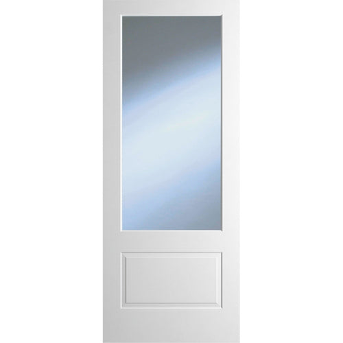 Dover 1P/1L Clear Glazed White Primed Door 80\ x 34\ x 42mm