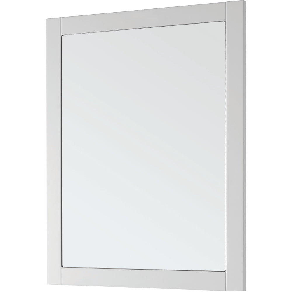 Duke 800 x 600mm Framed Mirror - Matt White