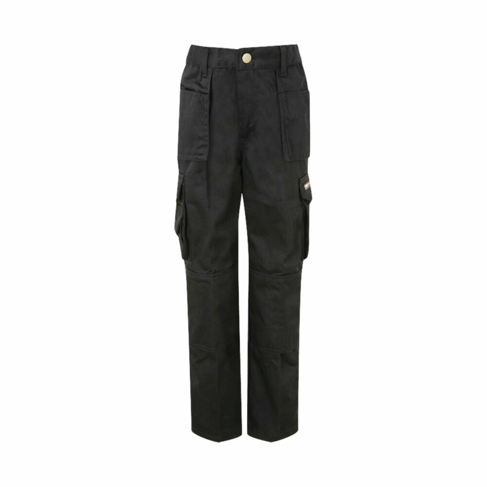 Tuffstuff Junior Pro Work Trouser Black - Age 9-10 Years