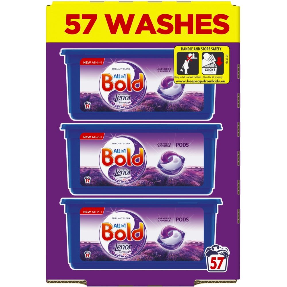 All-In-1 Washing PODS Lavender & Camomile  - 57 Washes