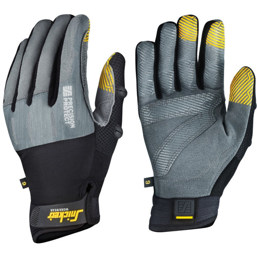 Snickers - Precision Protect Gloves - Rock grey/Black