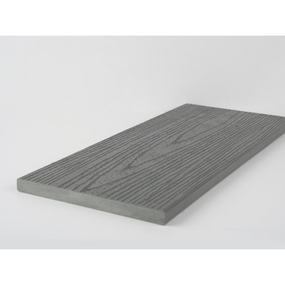 Ultrashield Fascia Board Silver Grey for Composite Decking 180mm x 15mm x 3600mm