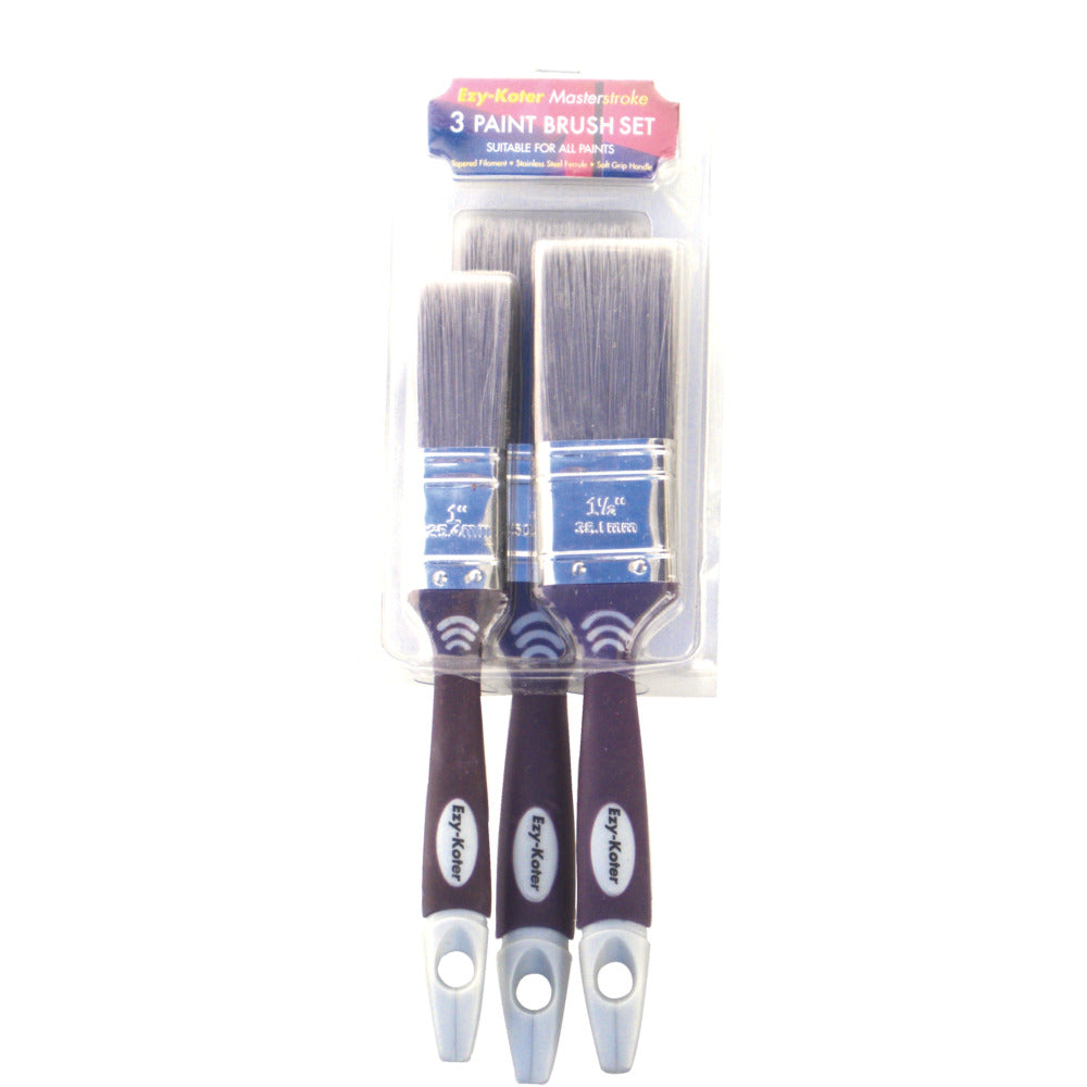 Fleetwood 3 Piece Ezy-Koter Brush Set