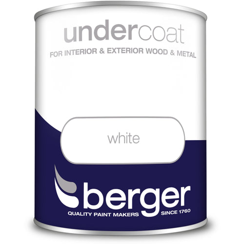 Berger Undercoat White 750ml