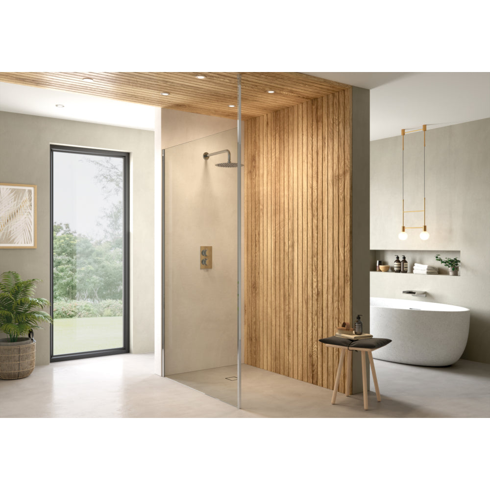 AYO Origin 8mm Wet room Panel 300mm