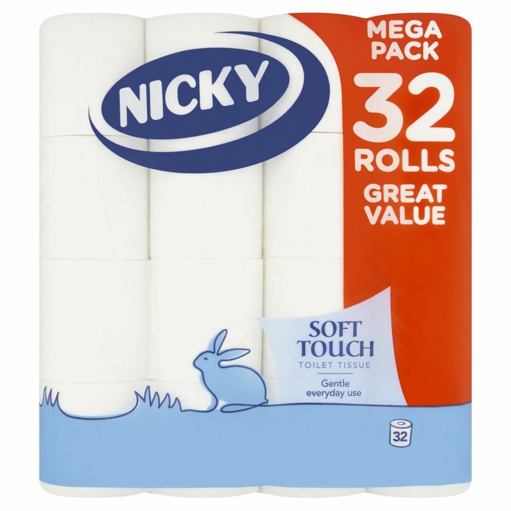 Soft Touch Toilet Tissue - 32 Rolls