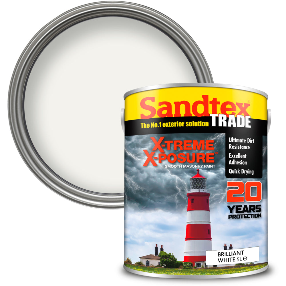 Sandtex Trade Xtreme X-Posure Smooth Brilliant White 5L