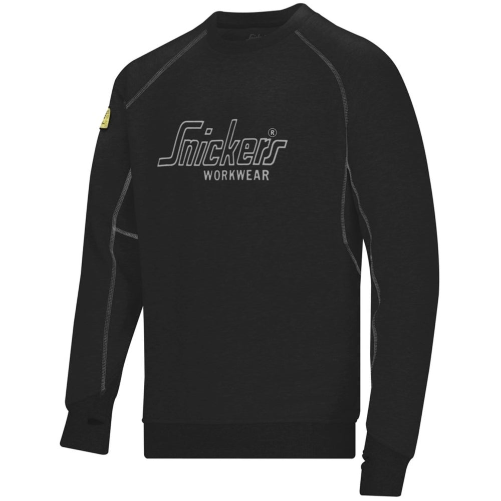 Snickers - Logo Sweatshirt - Black