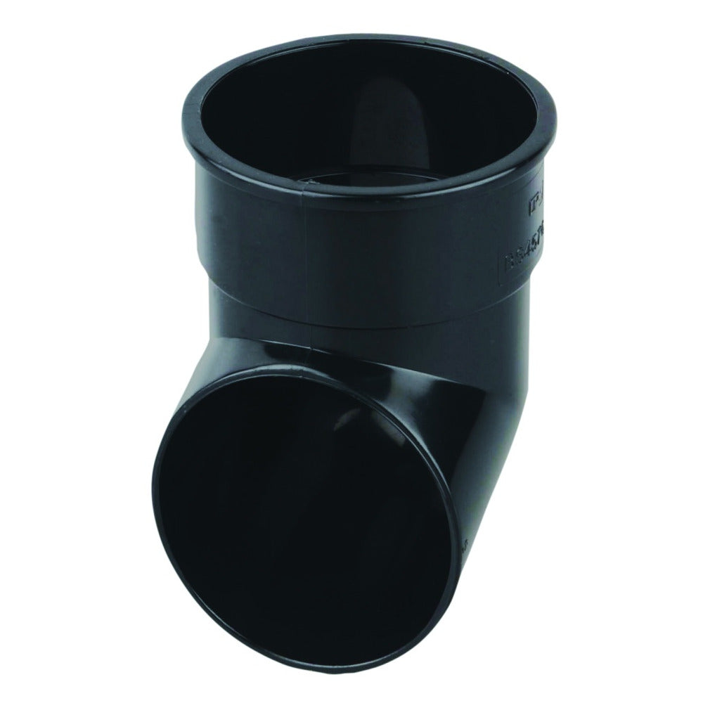 Rainwater RoundLine OsRRL PVC-U Pipe Shoe Black 68mm