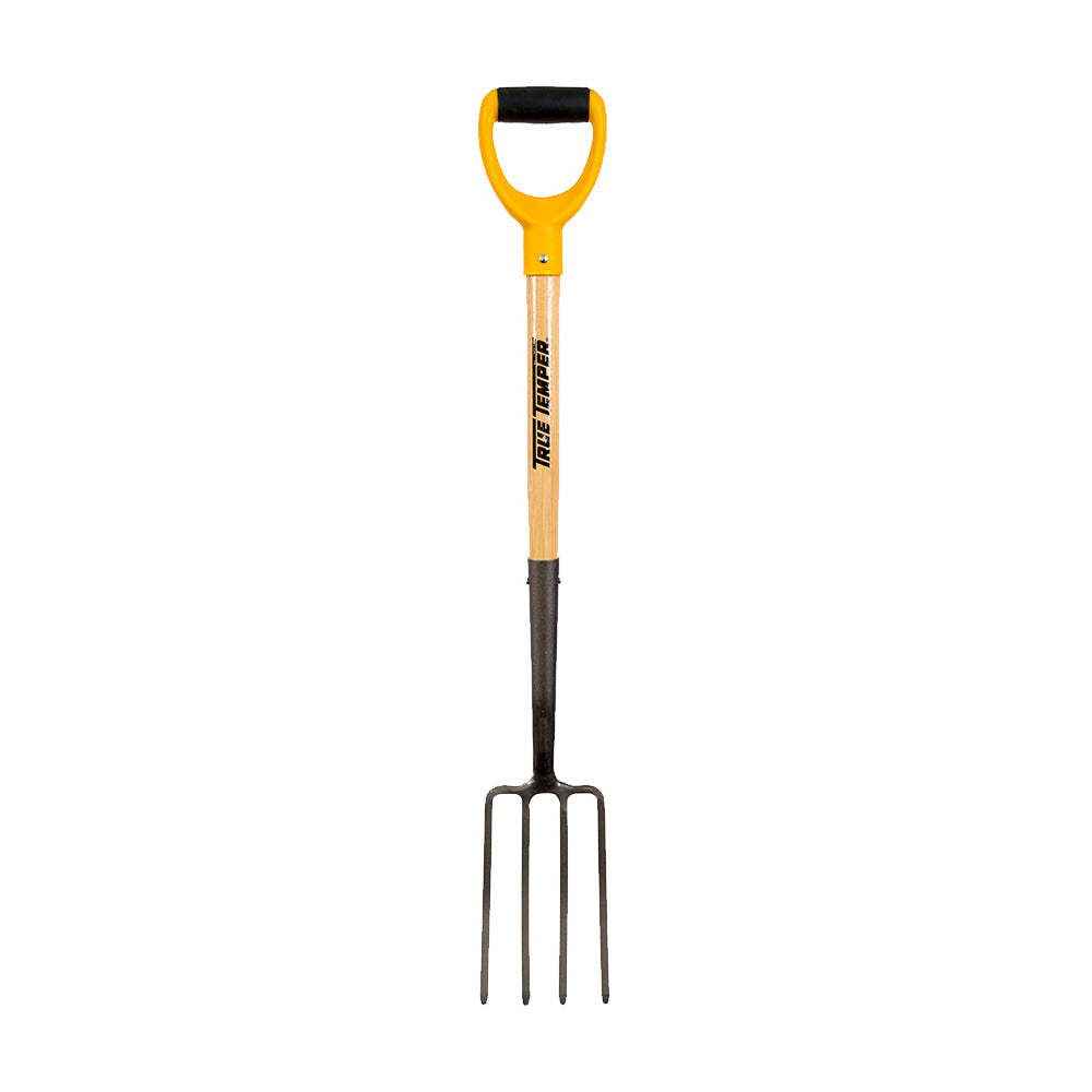 True Temper Border Fork Wood Handle D Grip