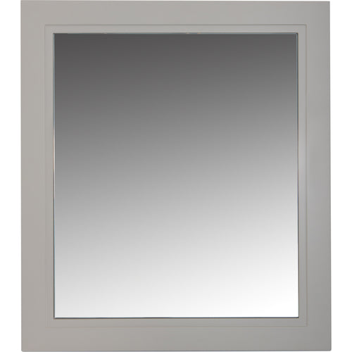 Charlotte 600mm Mirror Stone White