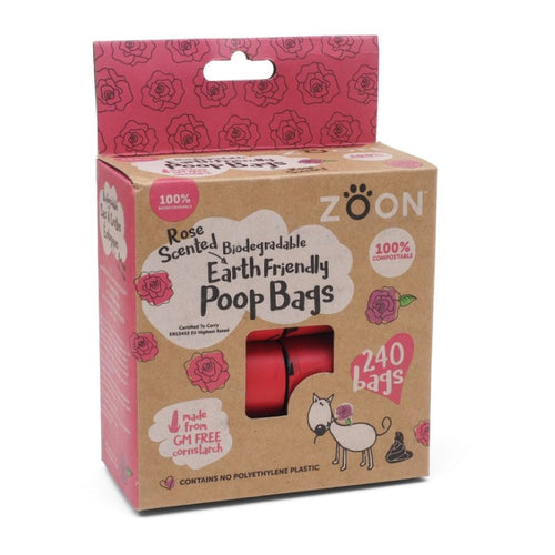 Zoon - Degradable Poop Bags - 15 Pack, 1 Roll