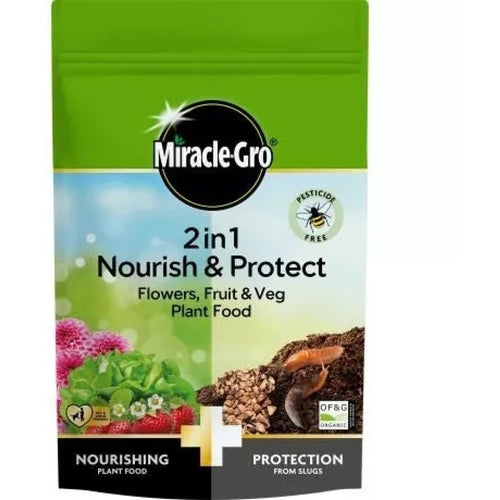 Miracle-Gro Nourish & Protect Plant food & slug barrier 2kg