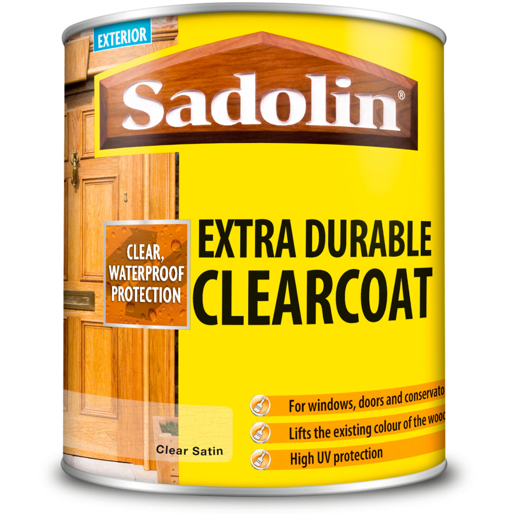 Sadolin Clear Coat Satin Clear 1L