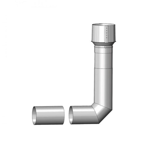 Clay Adaptor Kit - 8in - 5in 90 Degree