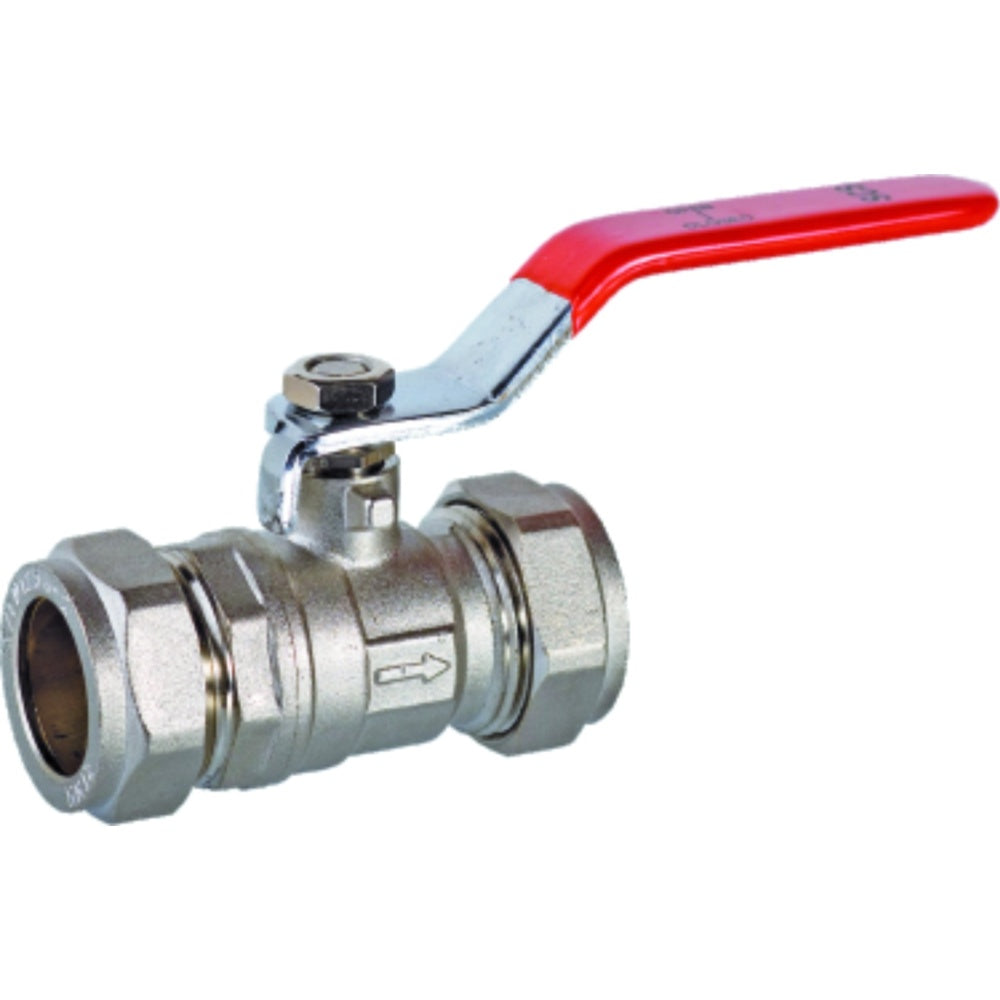 South Coast Plumbing - 1/2\ Compression Lever Ballvalve