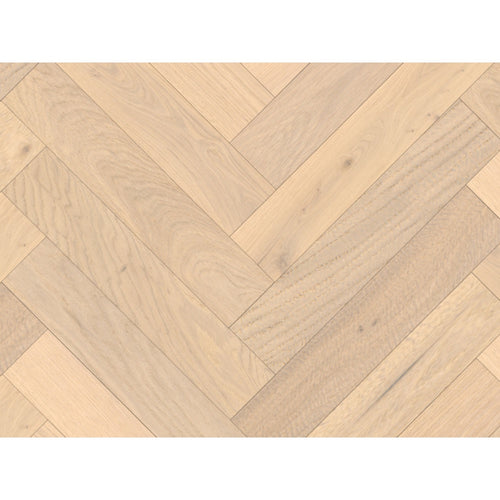 Herringbone Wicklow Oakstained, Brushed, UV Matt Lacquered Engineered Flooring 14mm