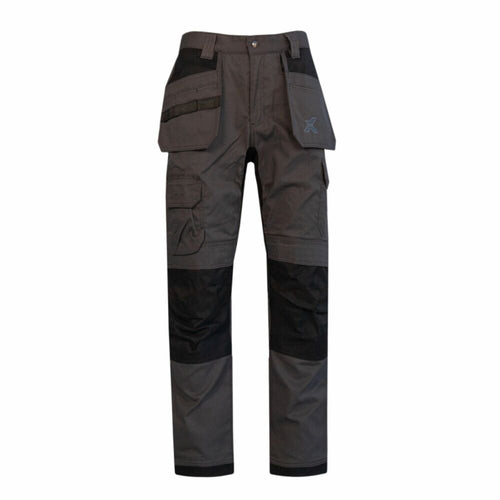 Xpert Core Stretch Work Trouser Grey/Black - 36T