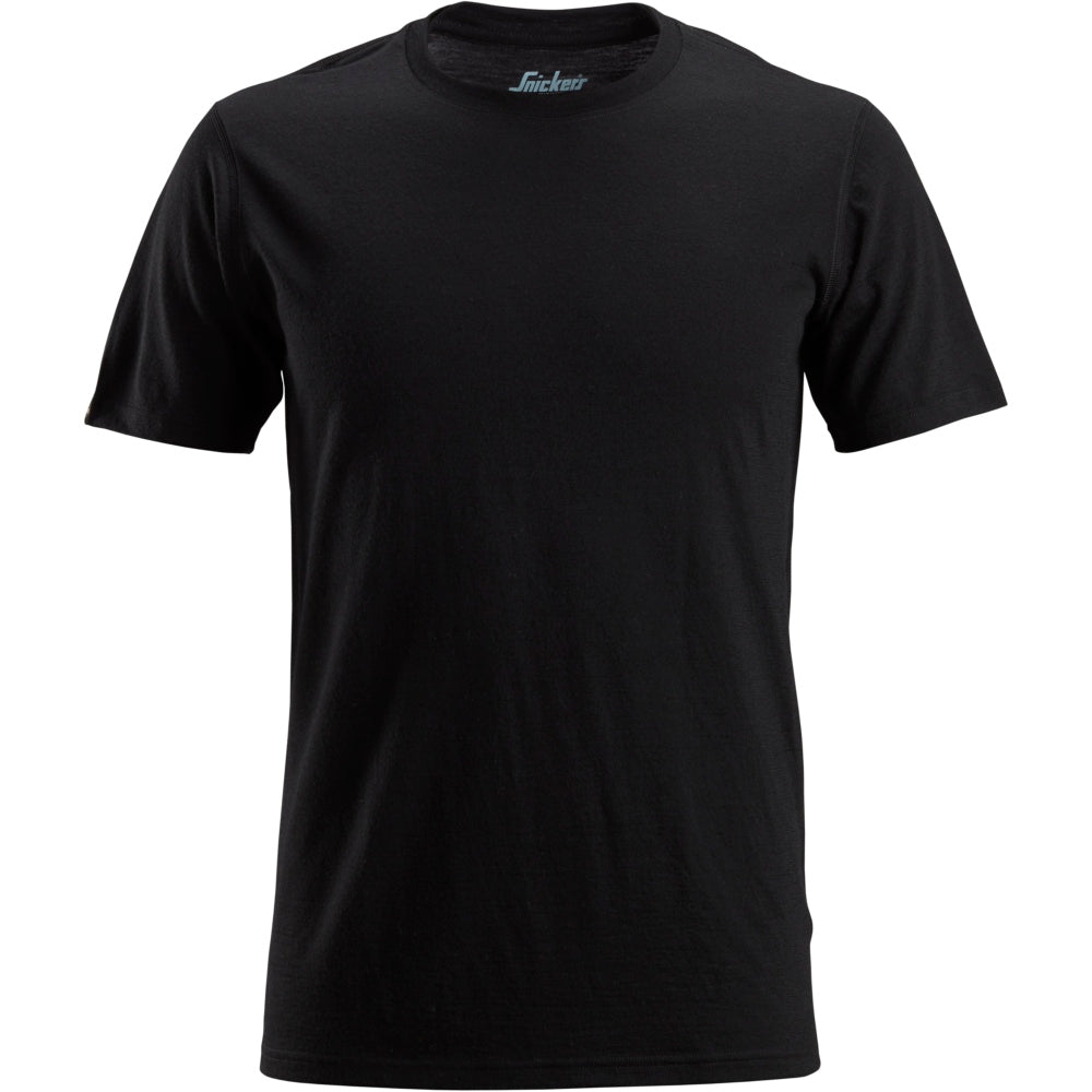 Snickers - AllroundWork, Wool T-Shirt - Black