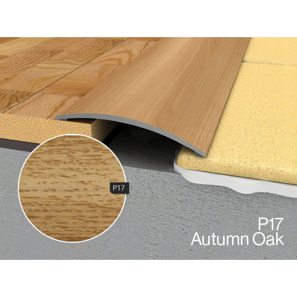 WRG 2 Flat Profile Self Adhesive P17 Autumn Oak 1800mm