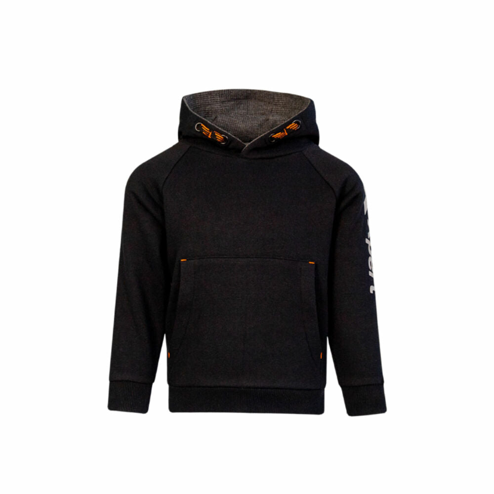 Xpert Pro Junior Pullover Hoodie Black - Age 7-8 Years