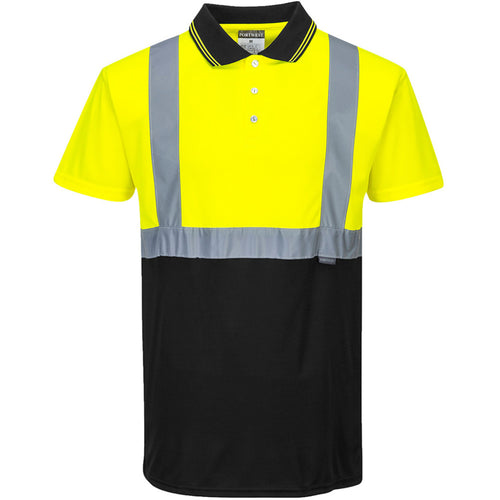 Portwest  - Two-Tone Polo - Yellow/Black