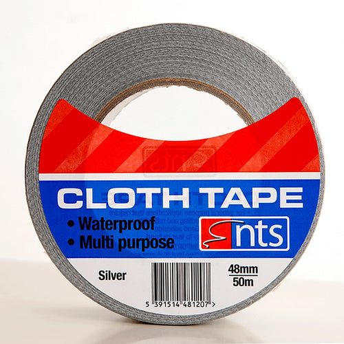 Silver Cloth Tape 50mm x 50m