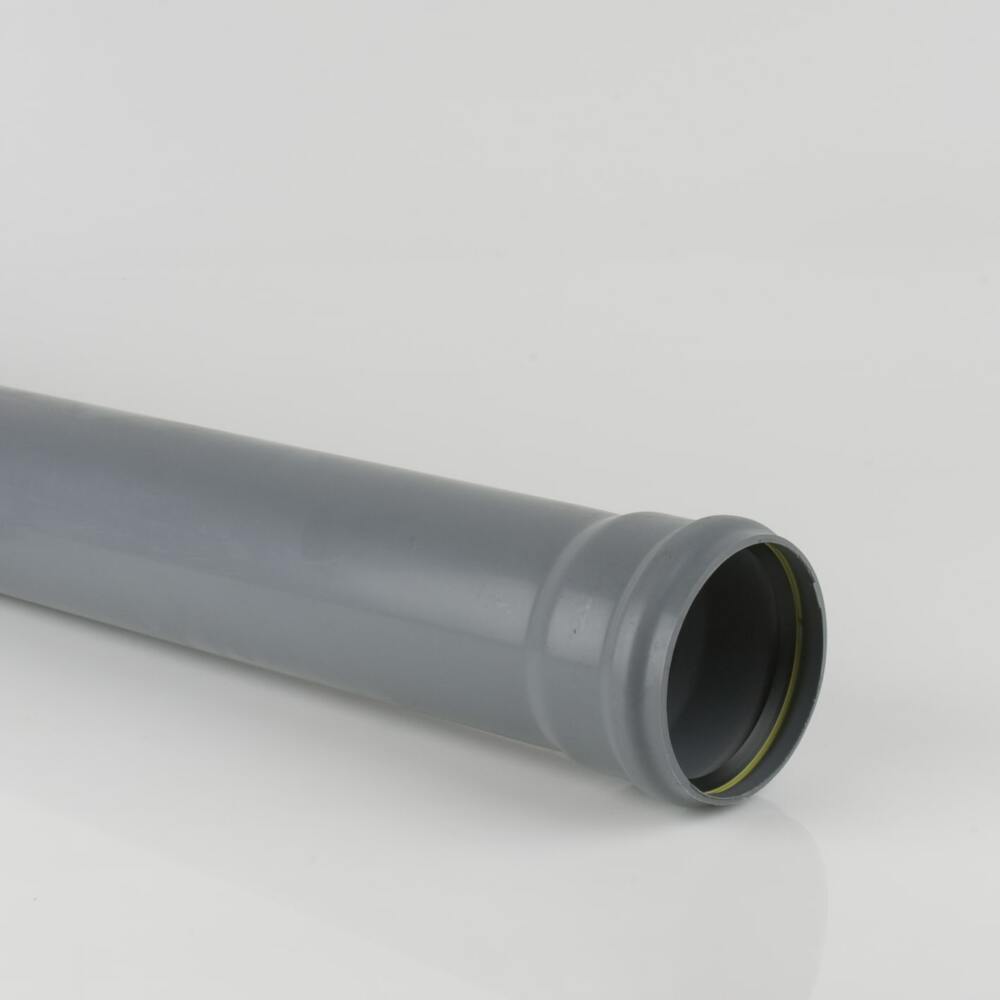 Brett Martin - 110mm x 6m Single Soil Pipe EN 1329-1