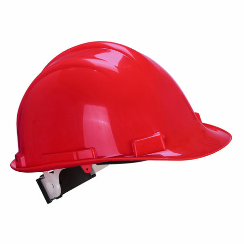 Portwest - Expertbase Wheel Safety Helmet - Red