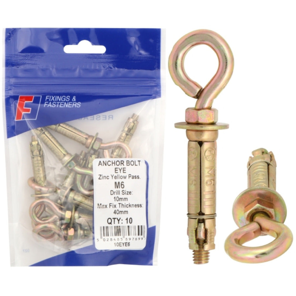 ForgeFix Prepack Anchor Bolt Eye M12 (Bag5)