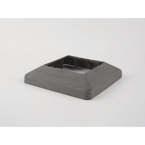 Portland Post Flange Soft Grey for Composite Decking 220mm x 220mm