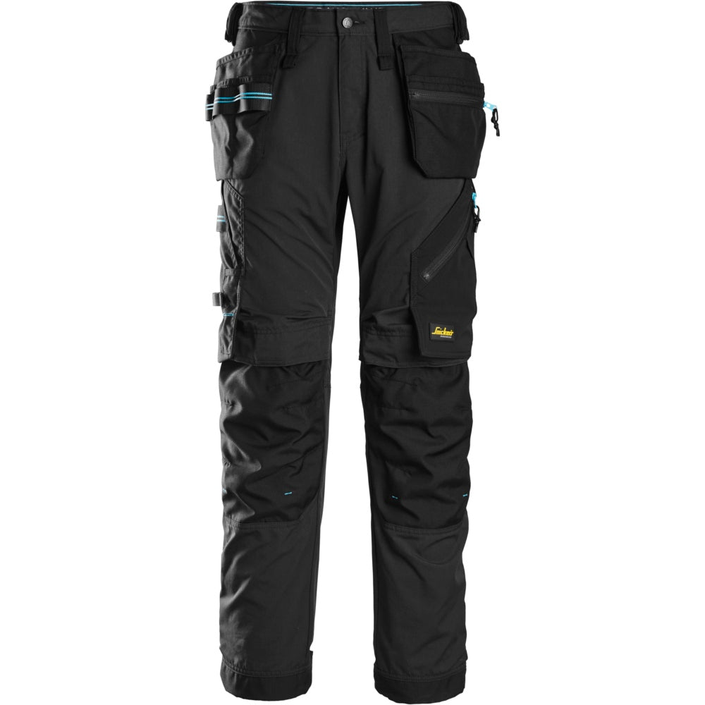 Snickers - LiteWork, 37.5® Work Trousers Holster Pockets - Black\\Black