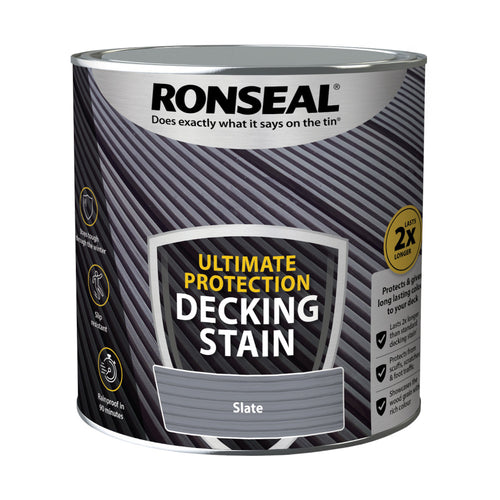 Ronseal Ultimate Protection Decking Stain Slate 2.5L
