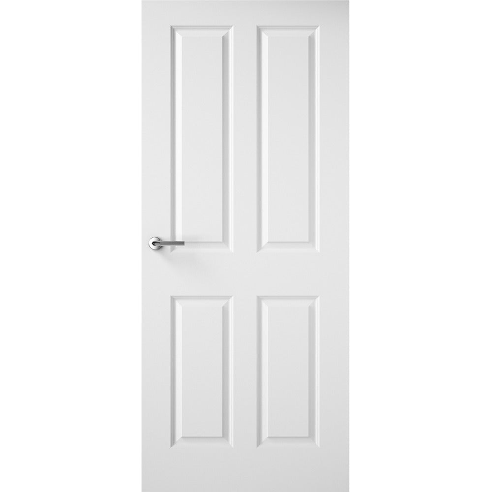 Shannon 4 Panel Smooth FD30 Fire Door 78\ x 30\ x 44mm