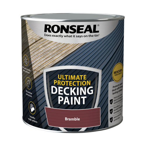 Ronseal Ultimate Protection Decking Paint Bramble 2.5L