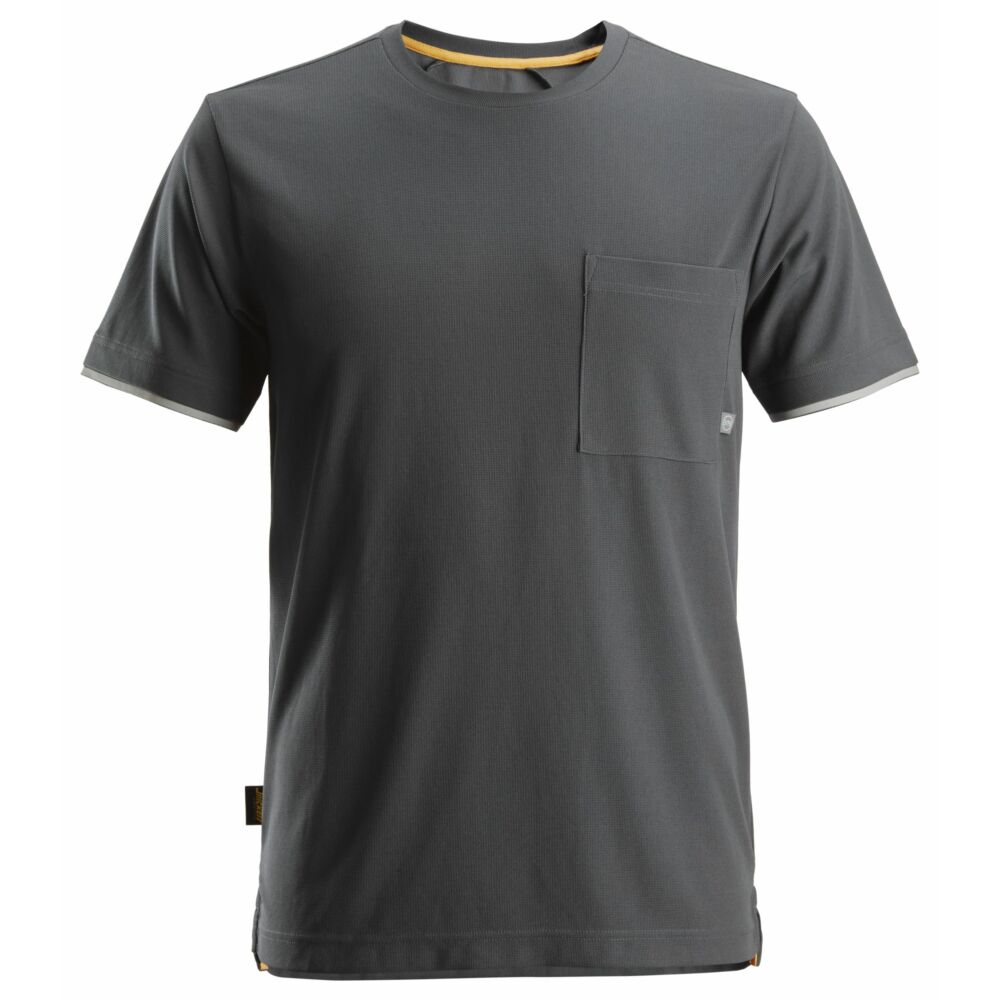 Snickers - AllroundWork, 37.5® Short Sleeve T-shirt - Steel grey