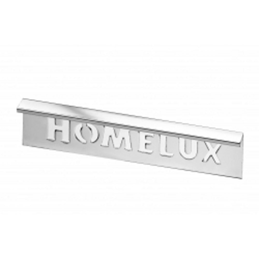 Homelux 10mm Straight Edge Silver 2.5m