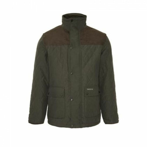 Country Estate Lewis Quilted Jacket Green - S