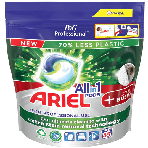 Ariel All in 1 Stainbuster PODs - 2 x 45Pk