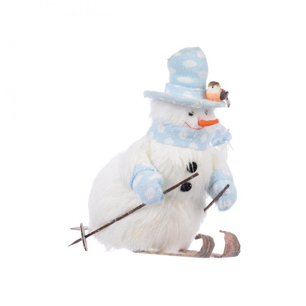 Decoris - Foam Snowman on Skis