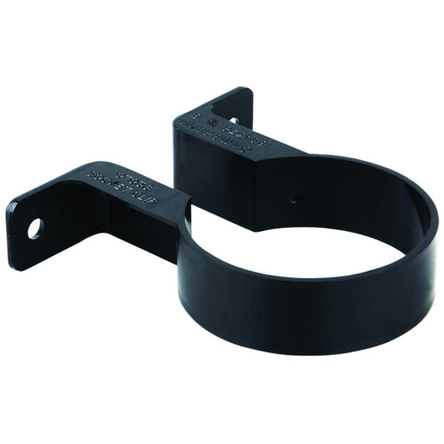 Rainwater RoundLine OsRRL PVC-U Socket Bracket Black 68mm